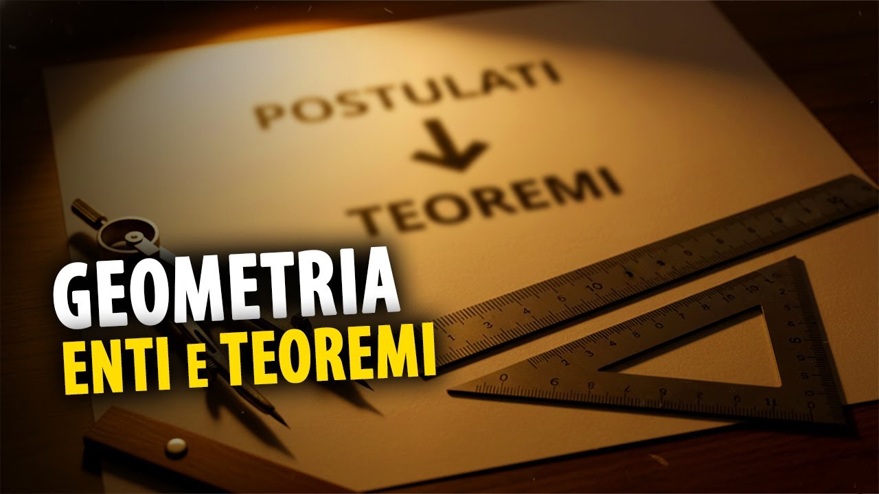 Introduzione alla geometria euclidea: enti primitivi, teoremi e postulati - Geometria p.1