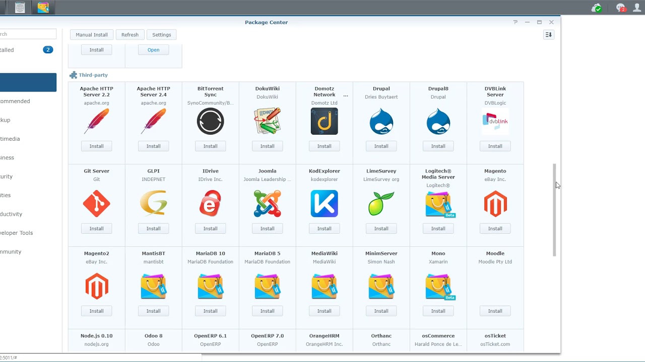 Beginner's Guide to Synology - How to work with Package Center