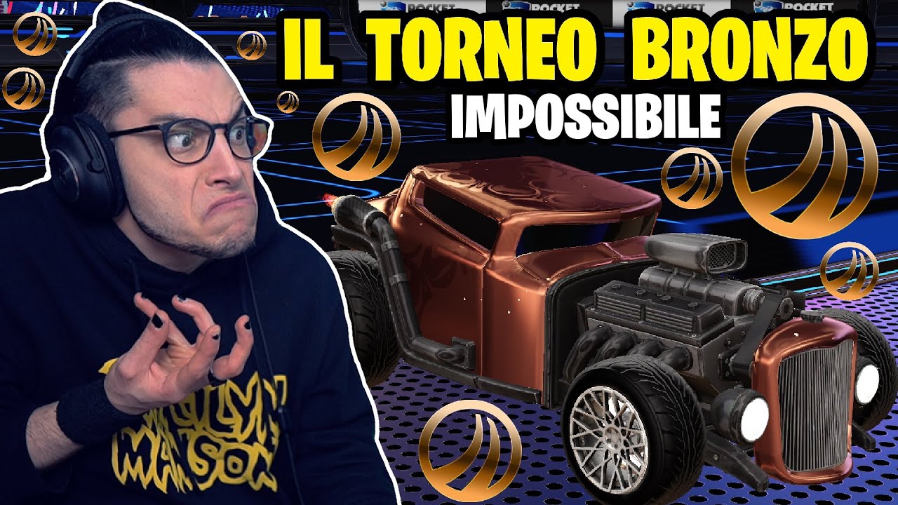 IL TORNEO BRONZO è IMPOSSIBILE su ROCKET LEAGUE *vinshu*