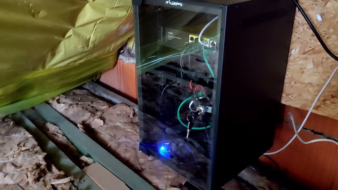 2025R021 Rozbudowa sieci do 10G, modernizacja mini szafy na strychu cz.3/5