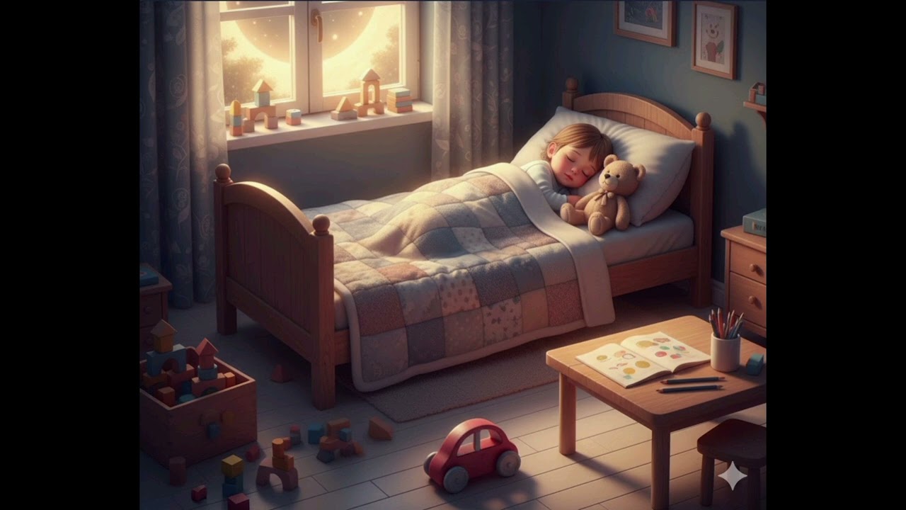 💤 Alles schläft an seinem Platz – Sanftes Schlaflied zum Einschlafen (Kinderlied)
