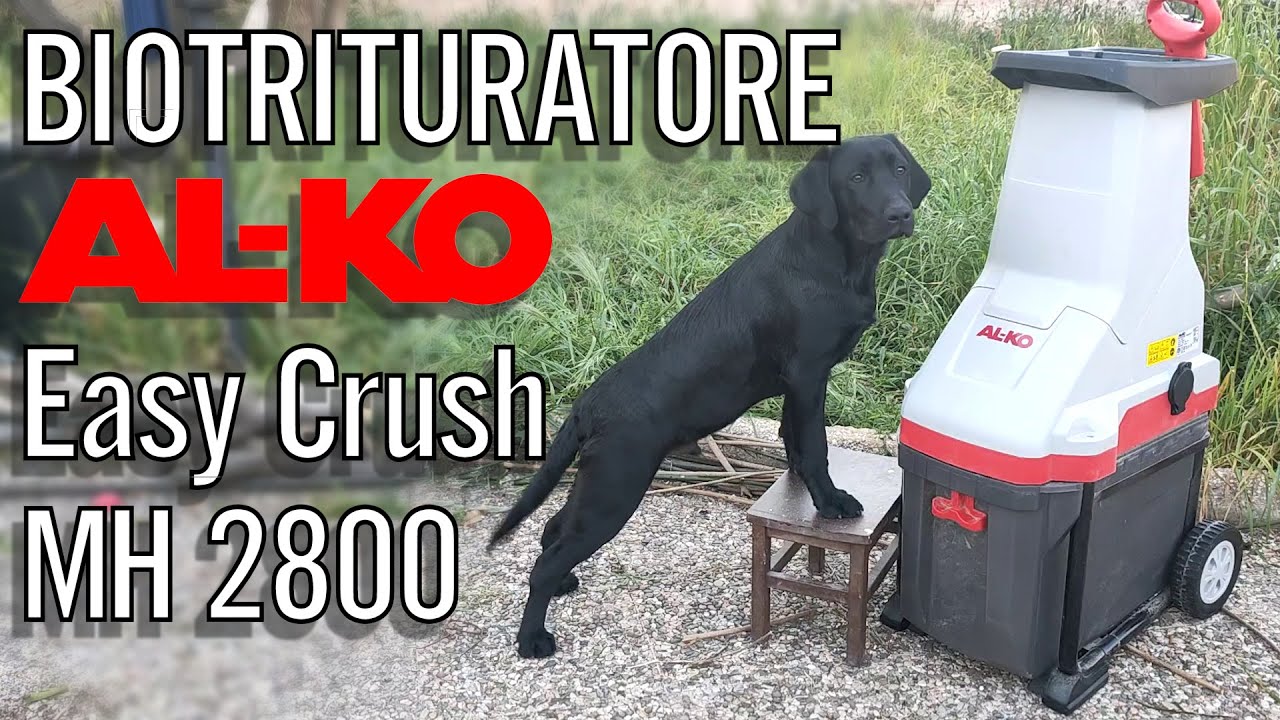 Recensione e Prova AL-KO Easy Crush MH 2800 Biotrituratore a Lame