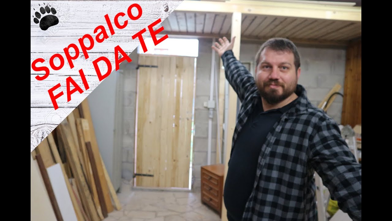 Organizzare il legno in laboratorio - Costruire un soppalco -