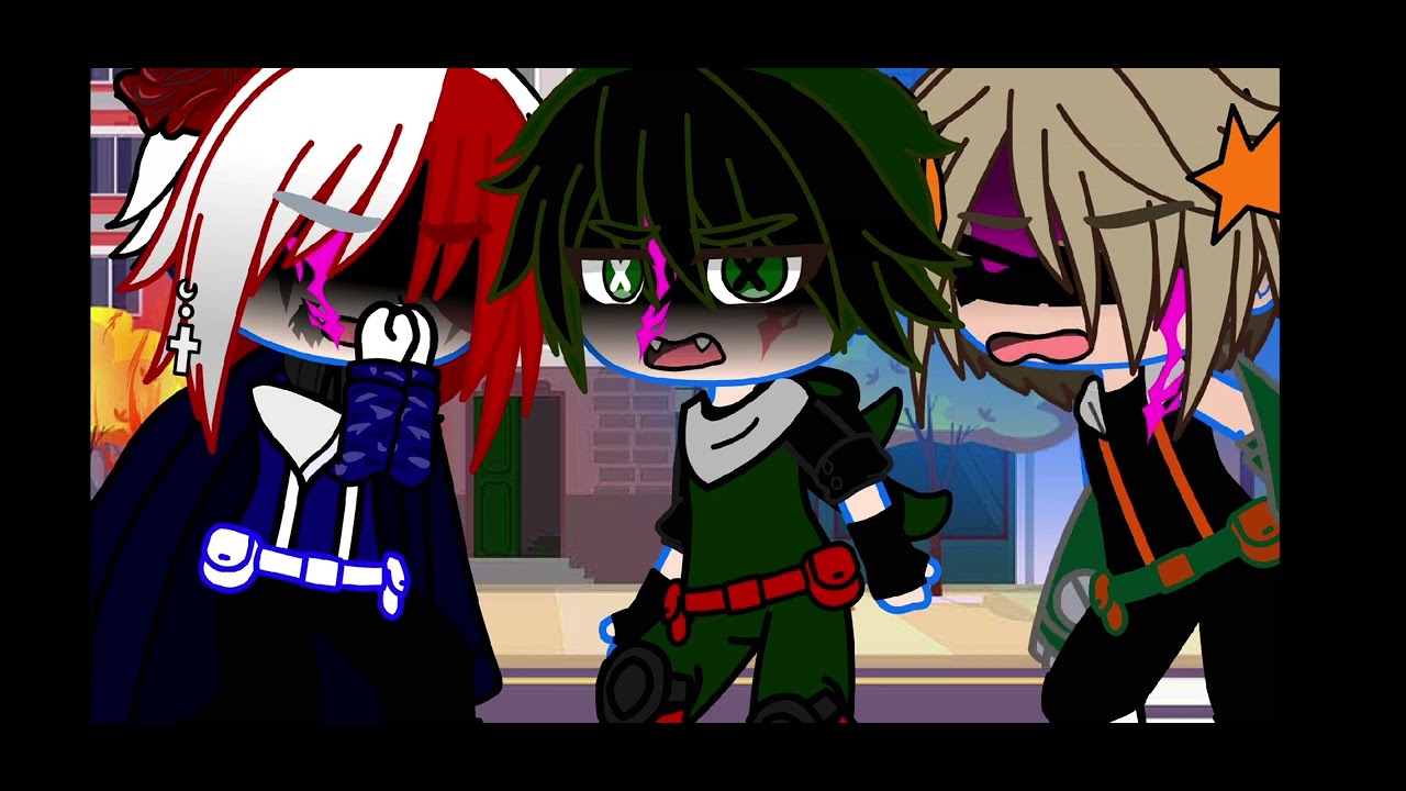 Lalala~//Mha//TodoDabi, ShiggyDeku and BakuToga brothers aganst//BNHA//meme/gacha club