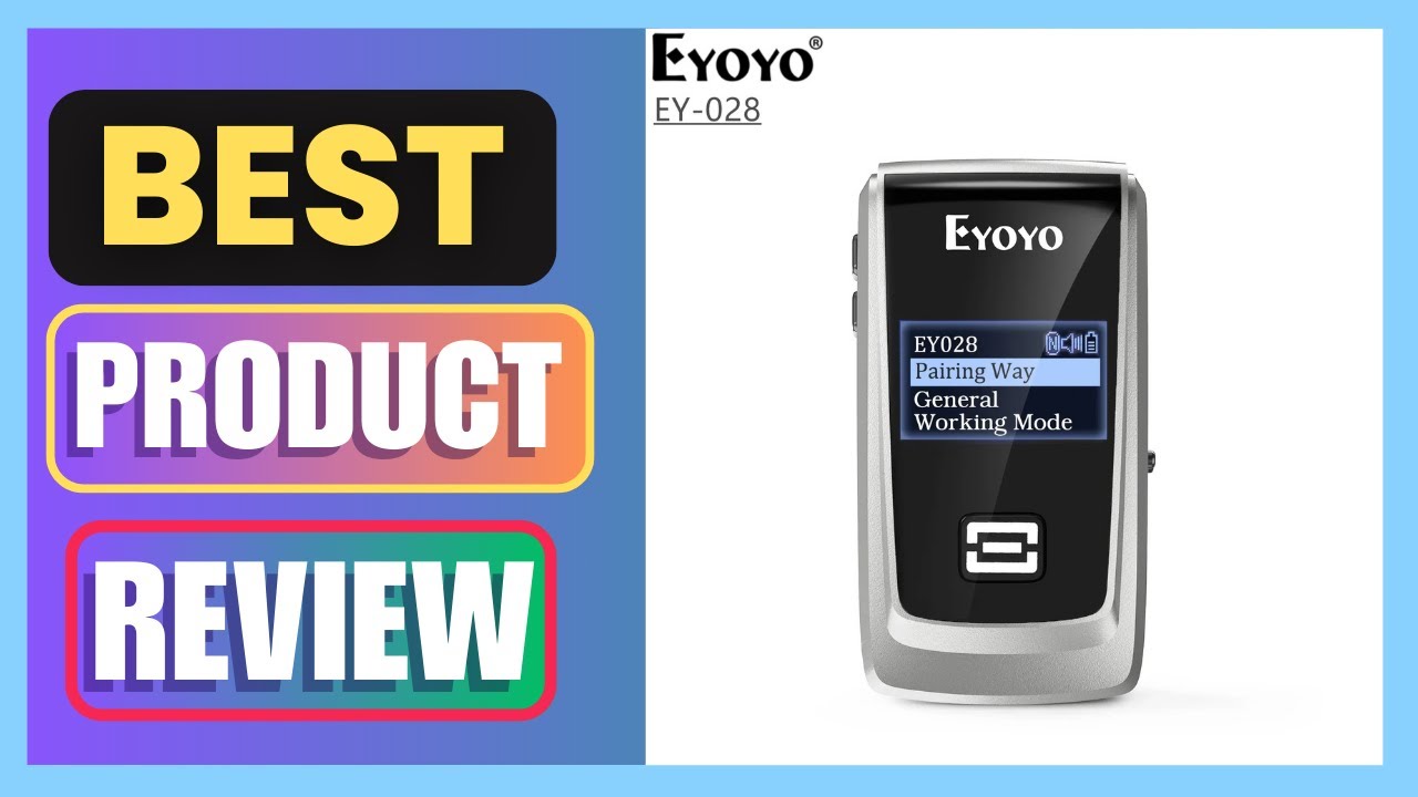 Best EYOYO Bluetooth QR 2D 1D Barcode Scanner