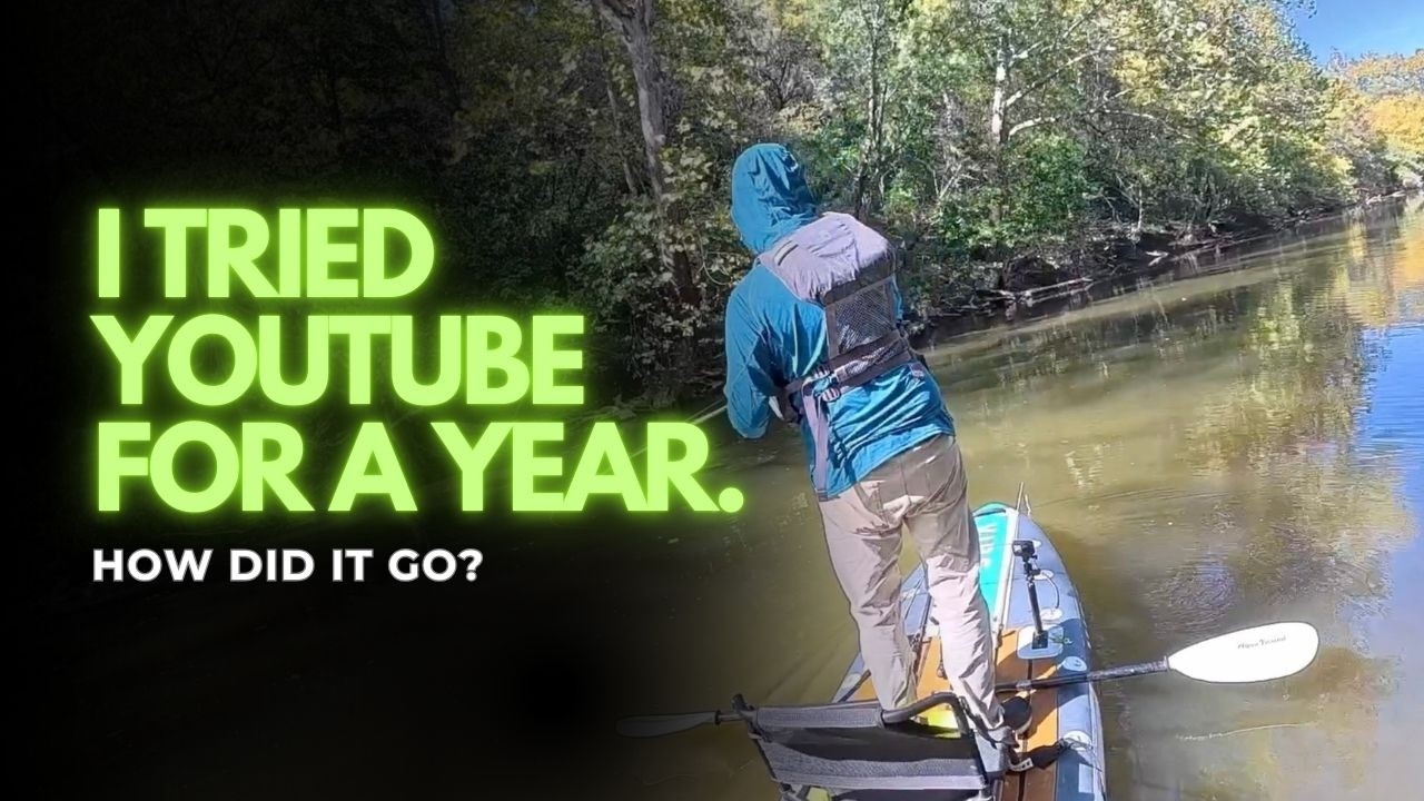 One year as a fishing YouTuber