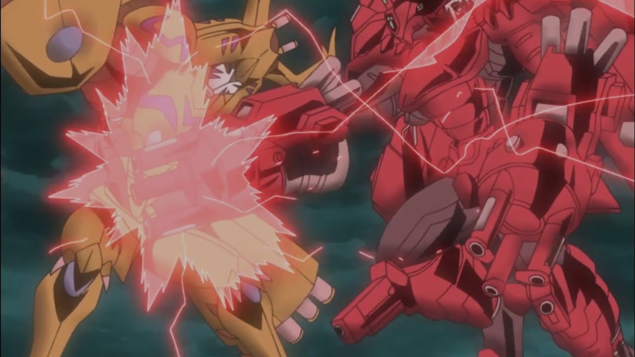 Digimon Adventure 2020 - Blitz Greymon vs. Metalife Kuwagamon