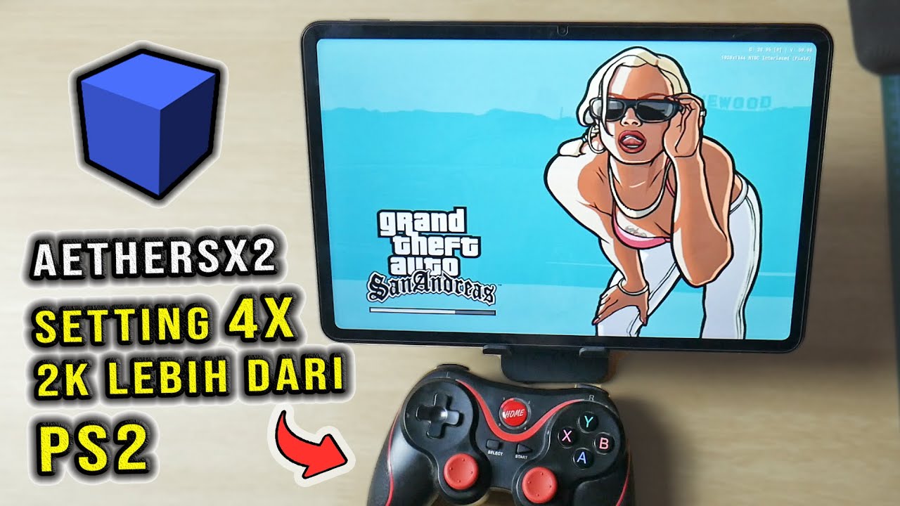 Lebih HD dari PS2 Aethersx2 Setting 4X 2K Xiaomi Pad 6 Test Game  | Snapdragon Rajanya Emulator