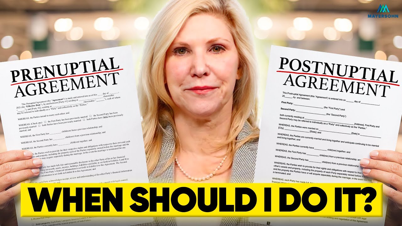 Understanding Prenuptial & Postnuptial Agreements: Protecting Your Future