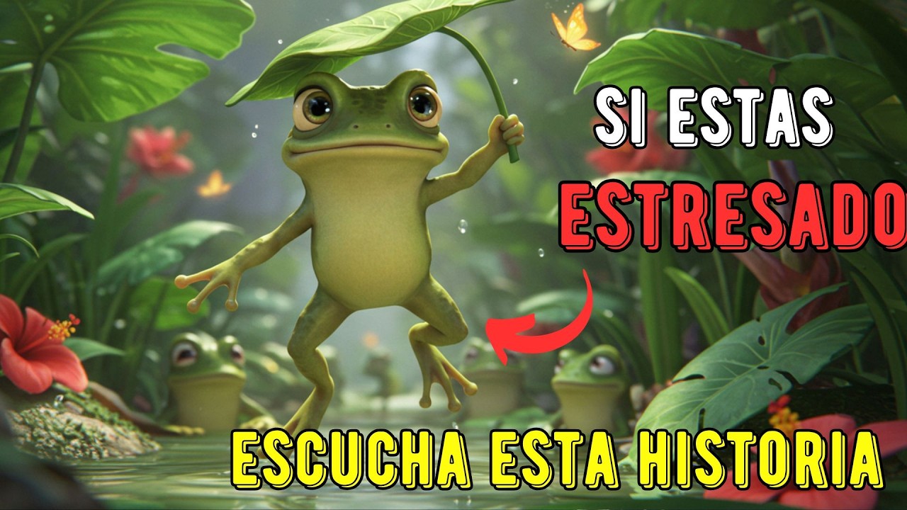 El Sapo Que Encontró la Calma: Una Fábula Sobre el Estrés y la Transformación