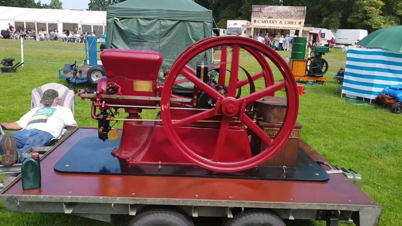 Amanco Fest stationary engines Newby Hall yorkshire 2018