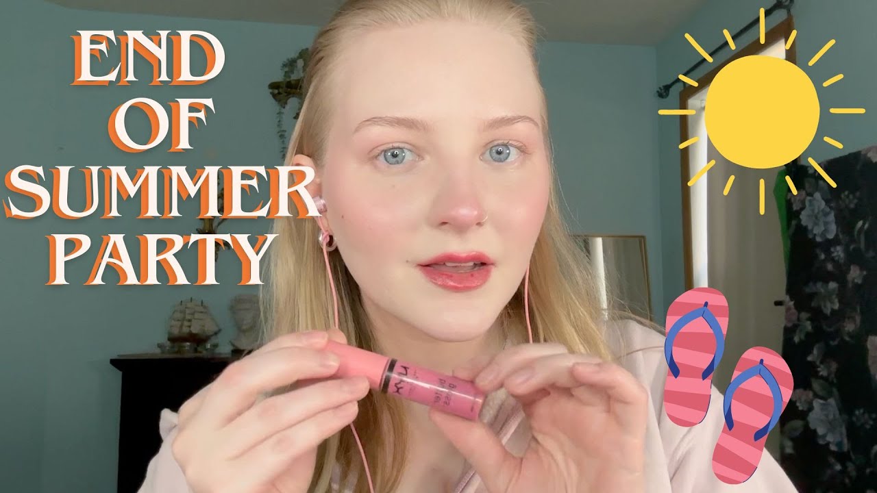 Bestie Does Ur Makeup for End of Summer Party☀️⛱️🥂