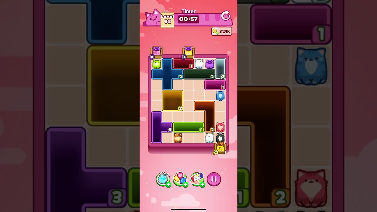 Drop the cat Level 62
