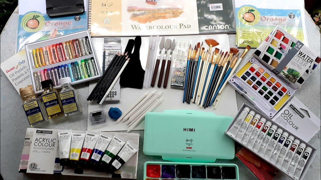 Huge Art Supply Haul!! | Shops+Prices | Salamat Shopee and National Bookstore | PH 🇵🇭