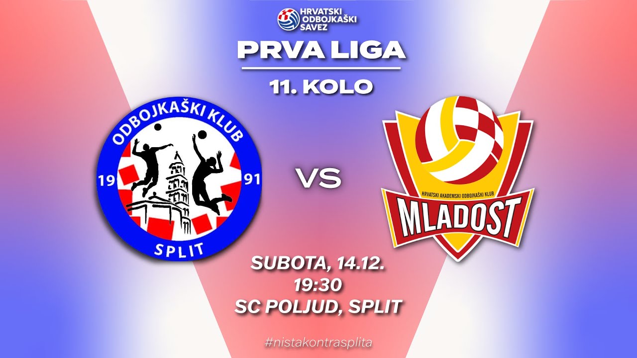 OK Split (Ž) - HAOK Mladost II/ 11. kolo [Prva liga - seniorke 24./25.]