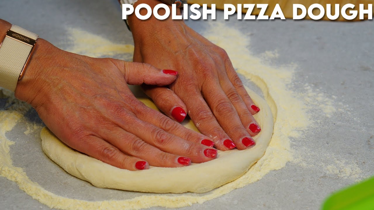 Cold Fermented Poolish Pizza Dough