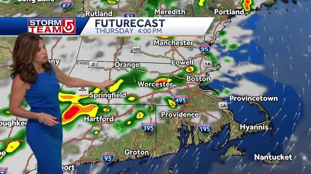Video: Hit or miss thunderstorms this afternoon