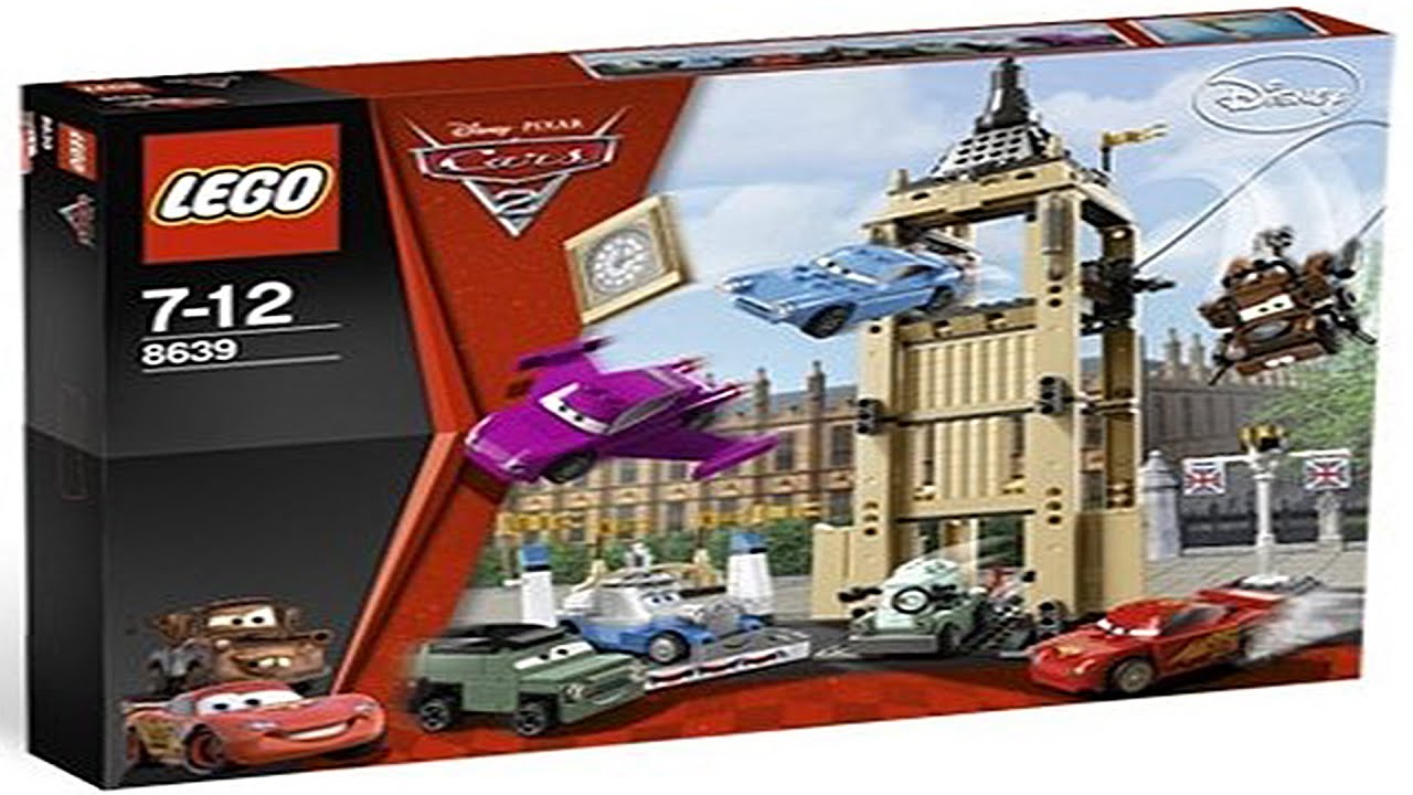 Lego Disney Cars 2 PIXAR 8639 Big Bentley Bust Out - Lego Speed Build
