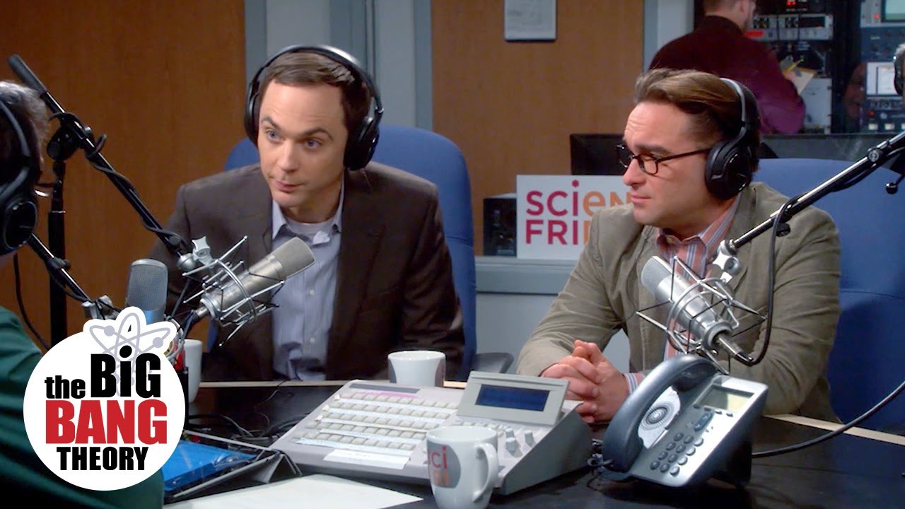 Sheldon Crashes Leonard's Radio Interview | The Big Bang Theory