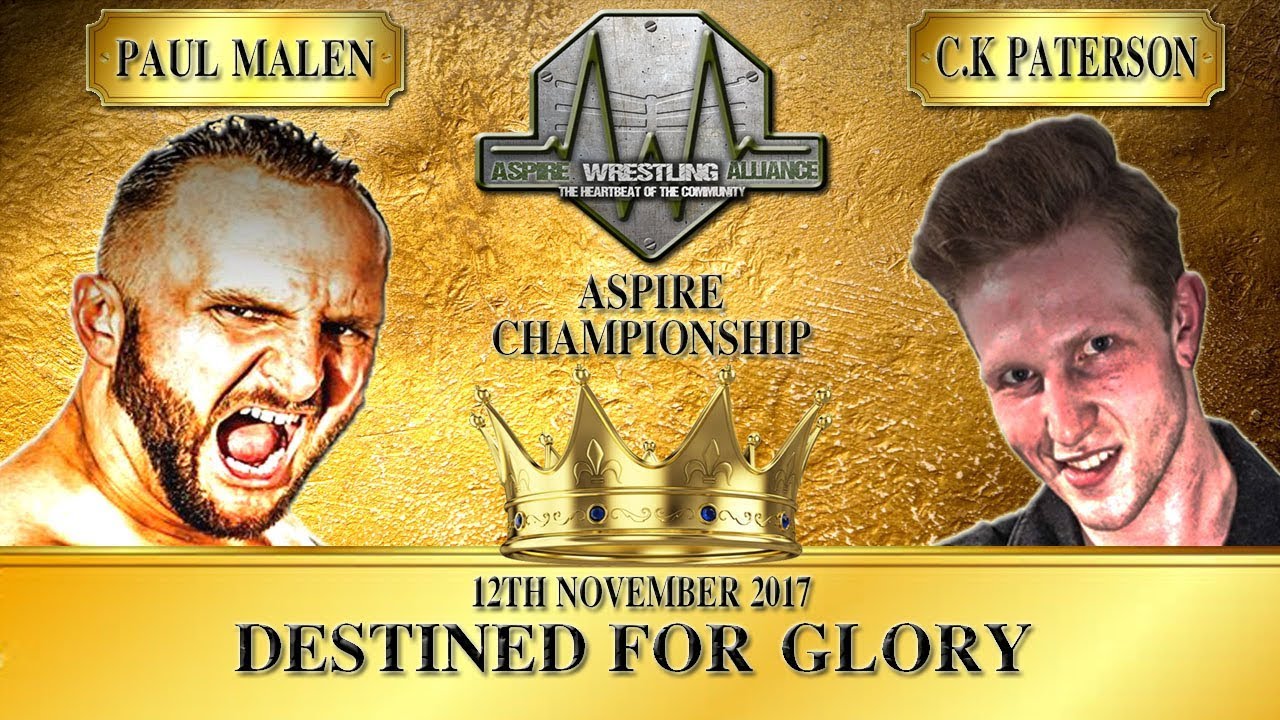 Aspire Championship Tournament Final Paul Malen Vs C.K Paterson 12th November 2017
