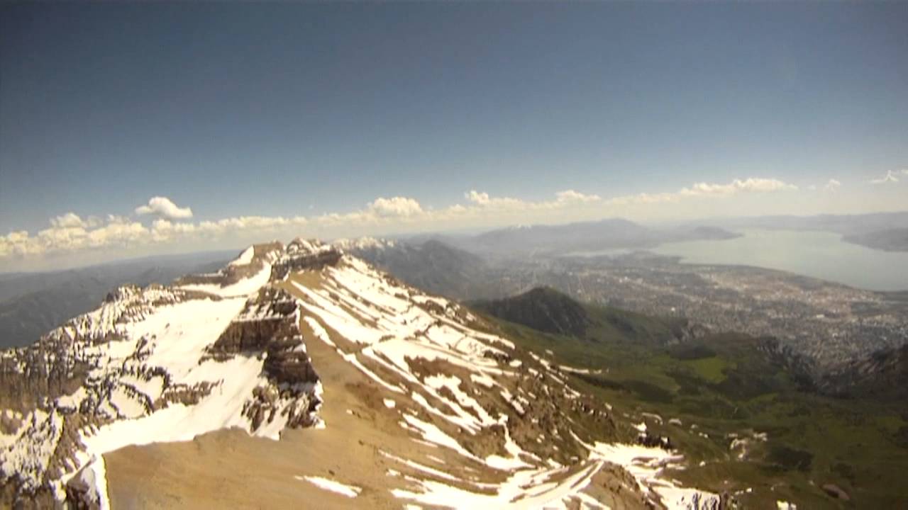 STUNNING Paramotor Flight - Mount Timpanogos In Utah!  Come Powered Paragliding!!!