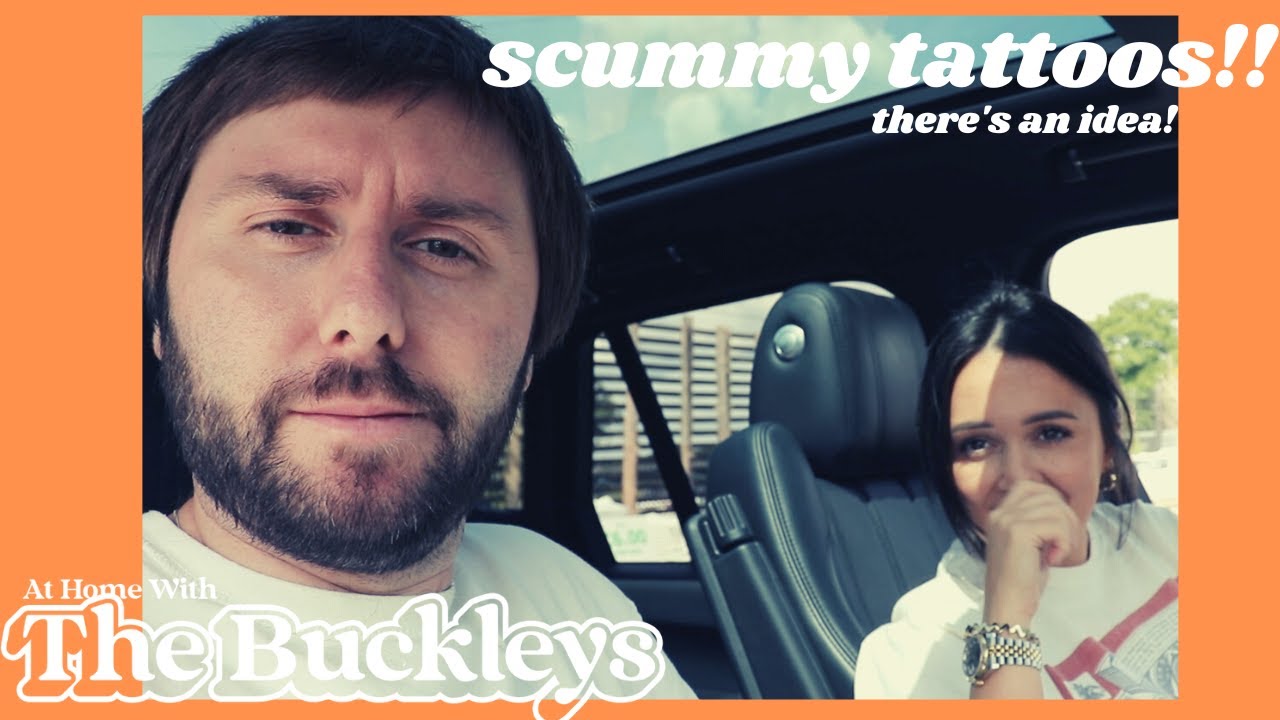 SCUMMY TATTOOS! | hot days in the garden doing DIY