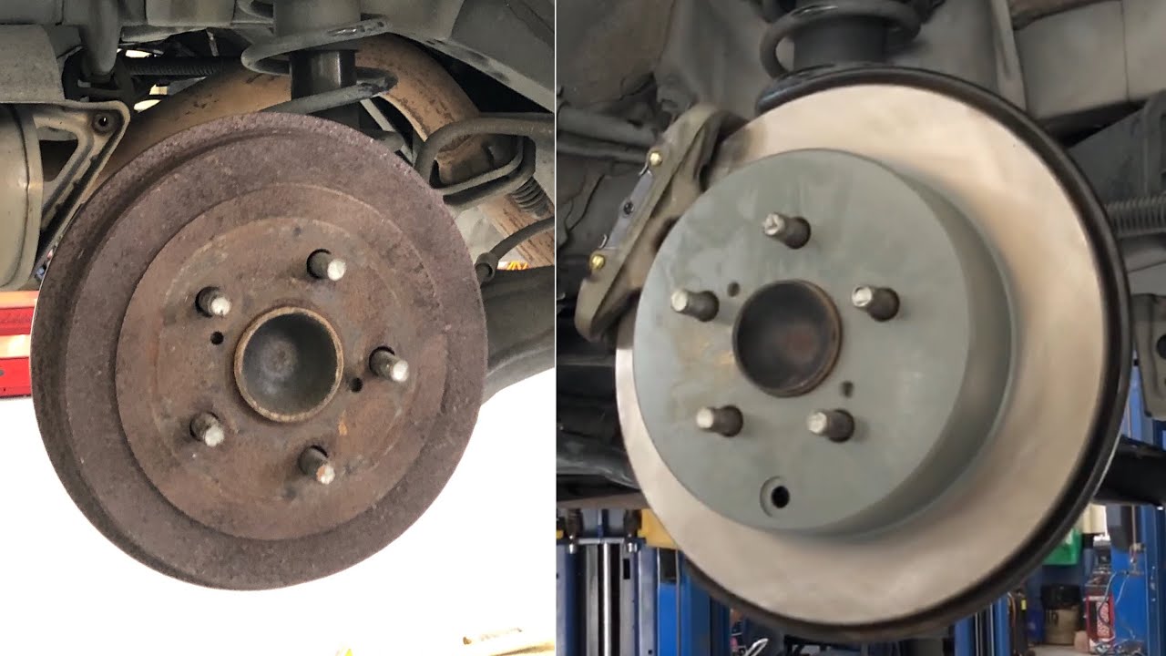 Pt: 3 / Converting the Corolla CE into a fake XRS / rear disc conversion