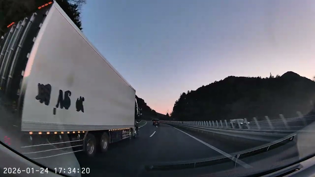 Beautiful Japan Highway Drive 🇯🇵 | Mito SA to Ozuki IC POV (Evening Drive, No Talking) [Part 17]