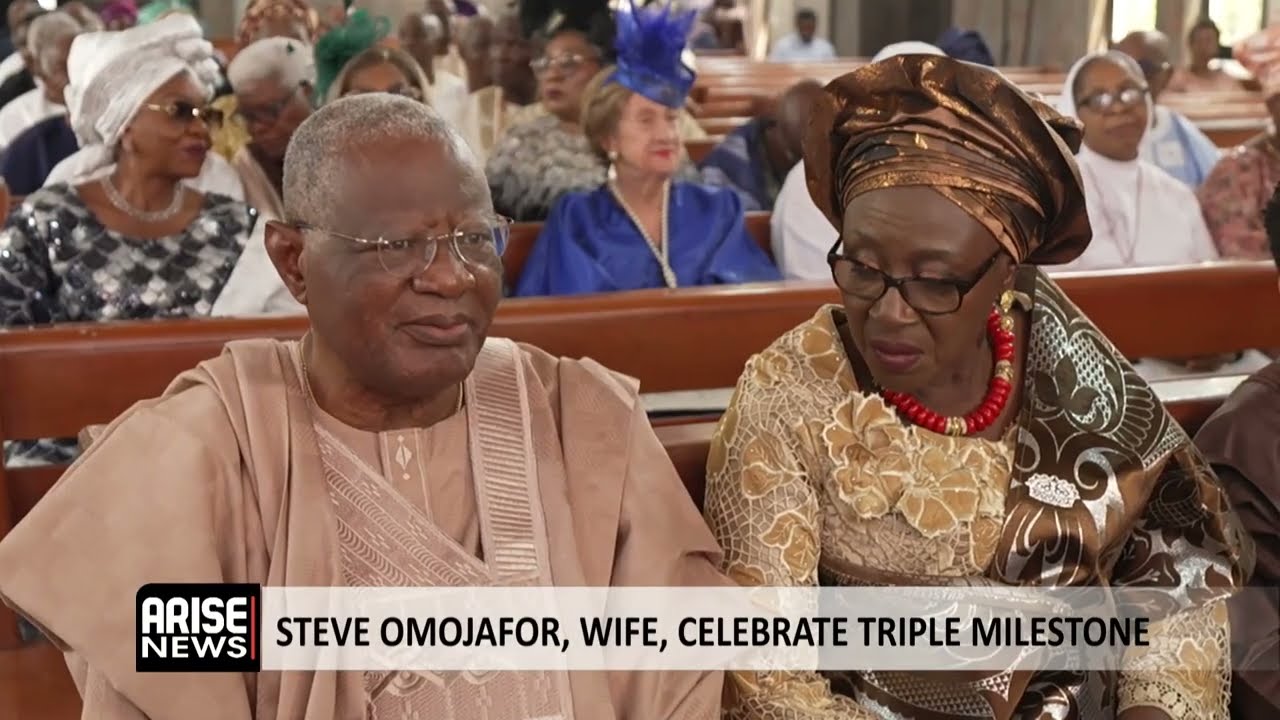 STEVE OMOJAFOR, WIFE CELEBRATE TRIPLE MILESTONE