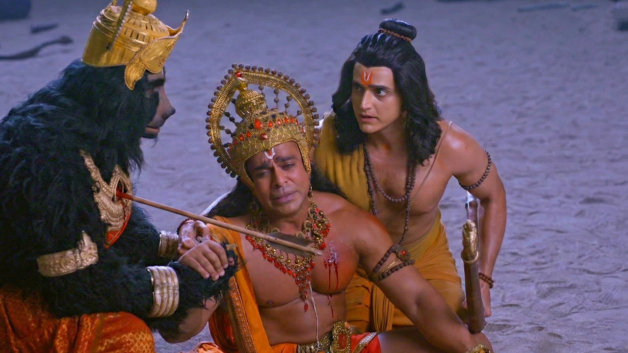 हनुमान जी को लगा तीर, प्रभु राम ने अपने हाथों से बचाया | श्रीमद् रामायण | New Episode 2026