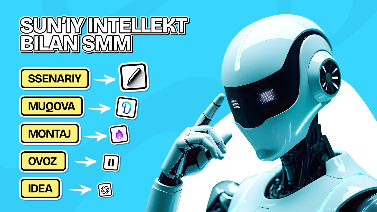 SMM jamoani o'rnini bosuvchi sun'iy intellektlar | Edfix