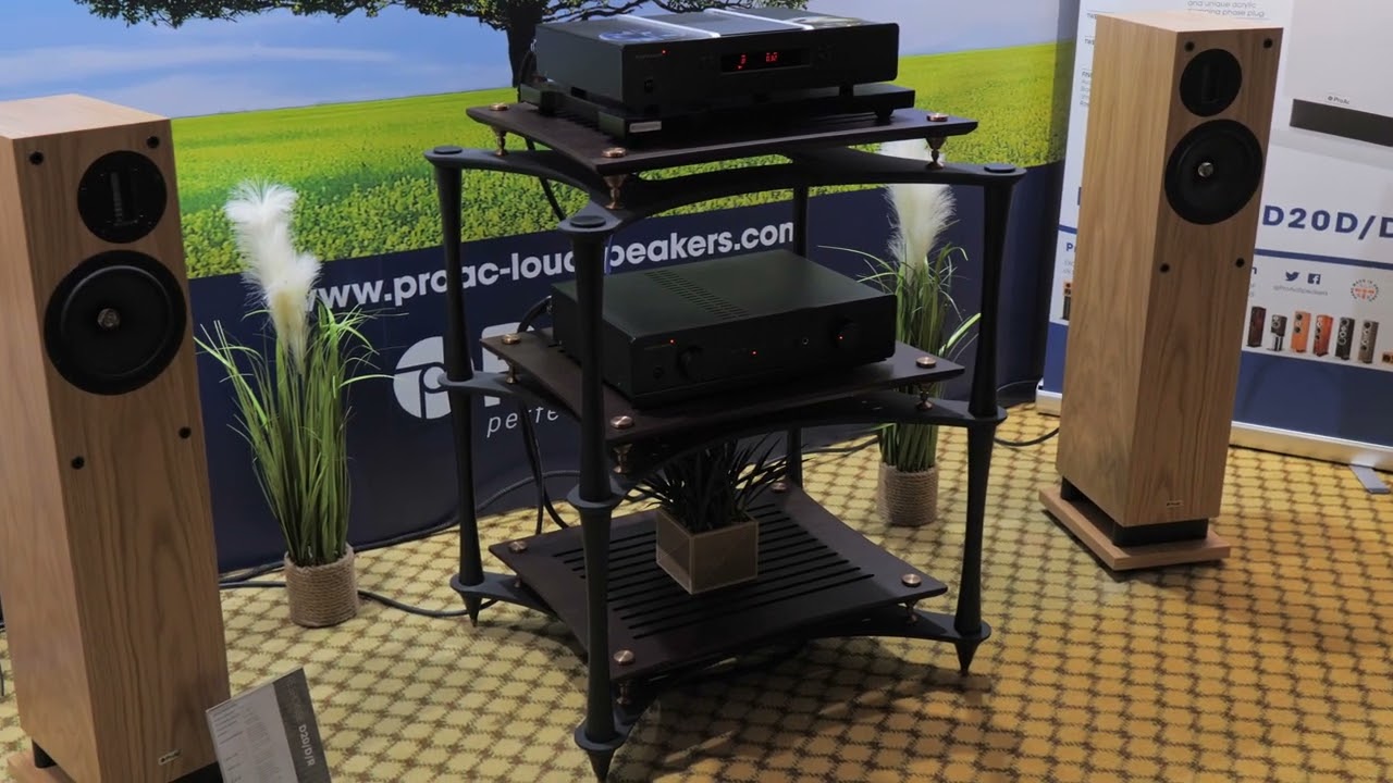 Proac D20R Loudspeakers with Exposure Amplification at The Bristol 2024 Hi-Fi Show in the UK