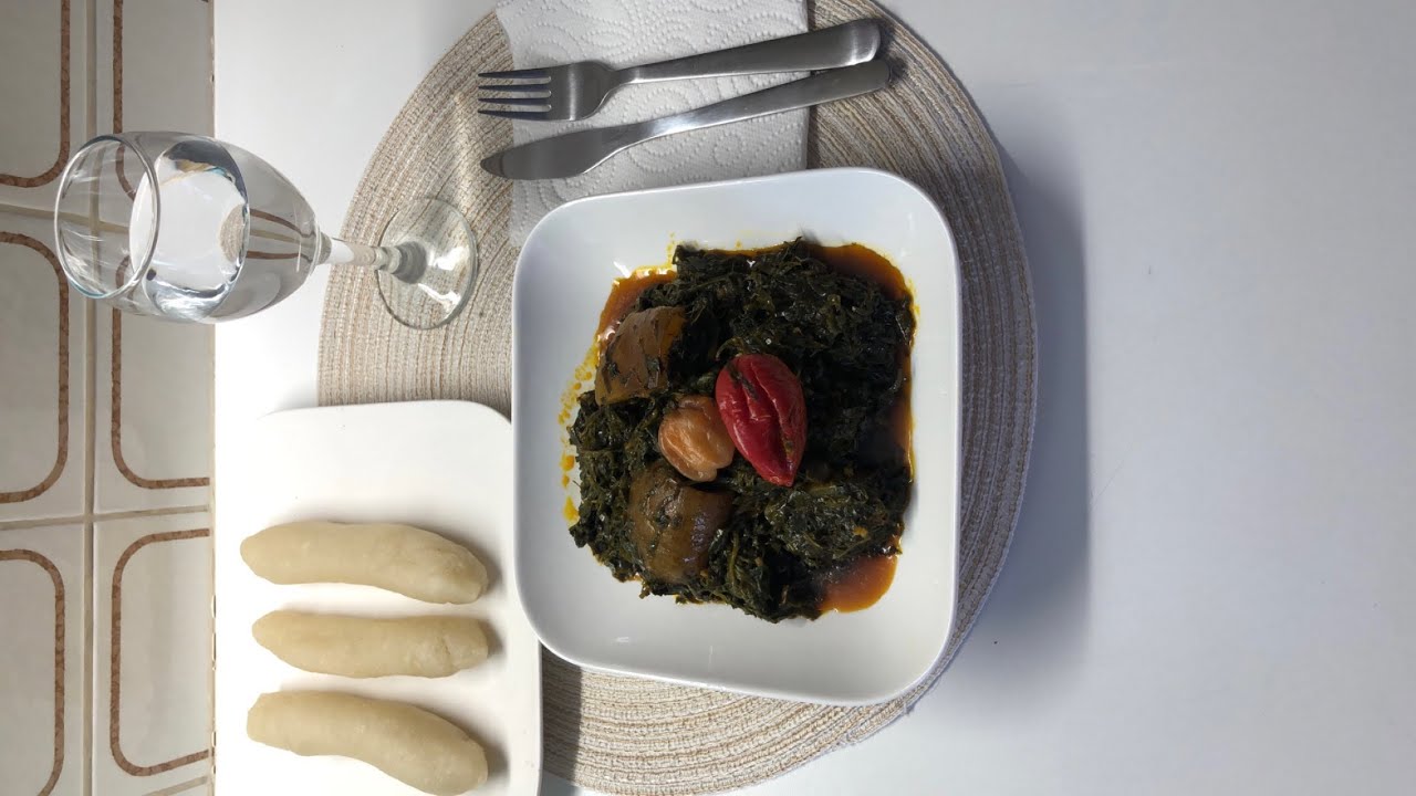Water fufu et eru | Cameroun (recette simple et facile)