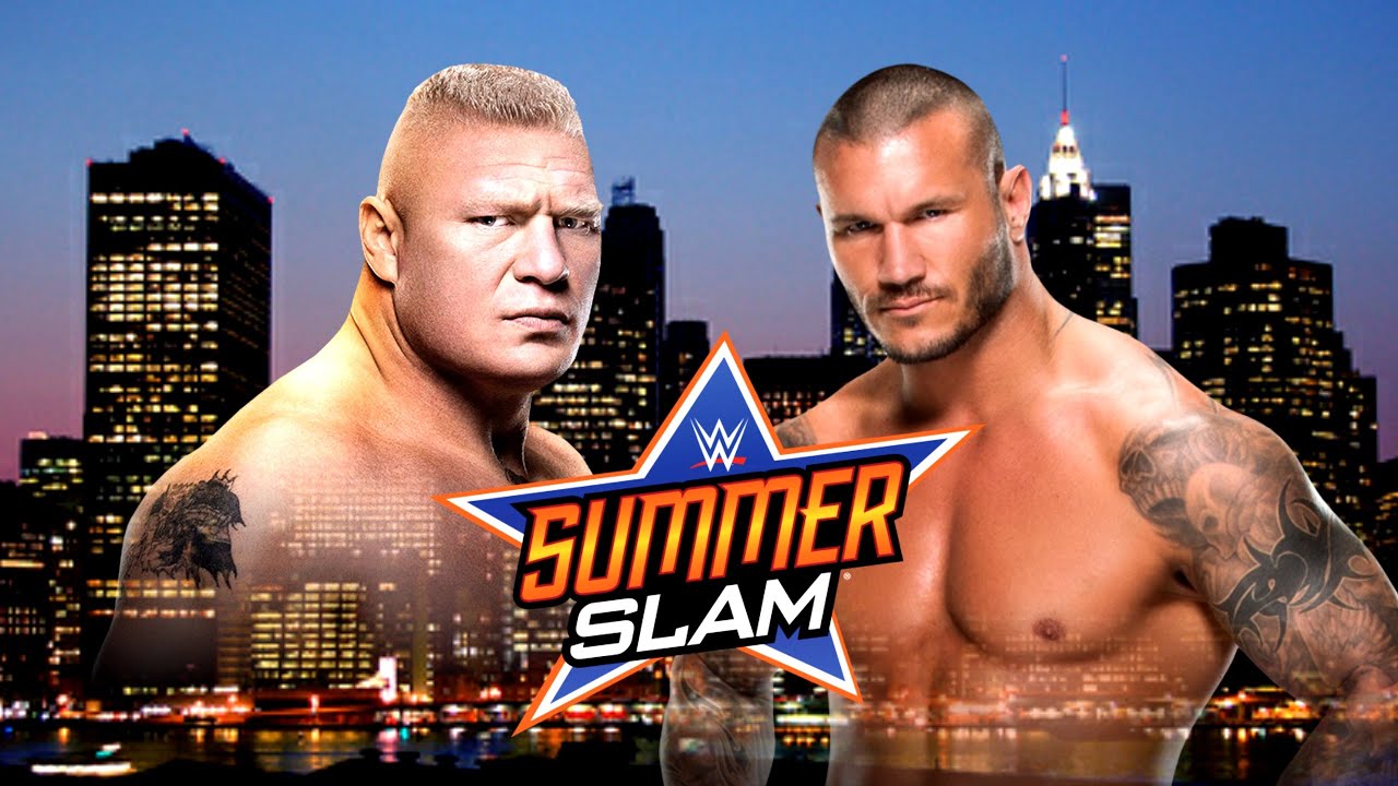 SUMMERLAM  2016 PROMO BROCK LESNAR VS RANDY ORTON