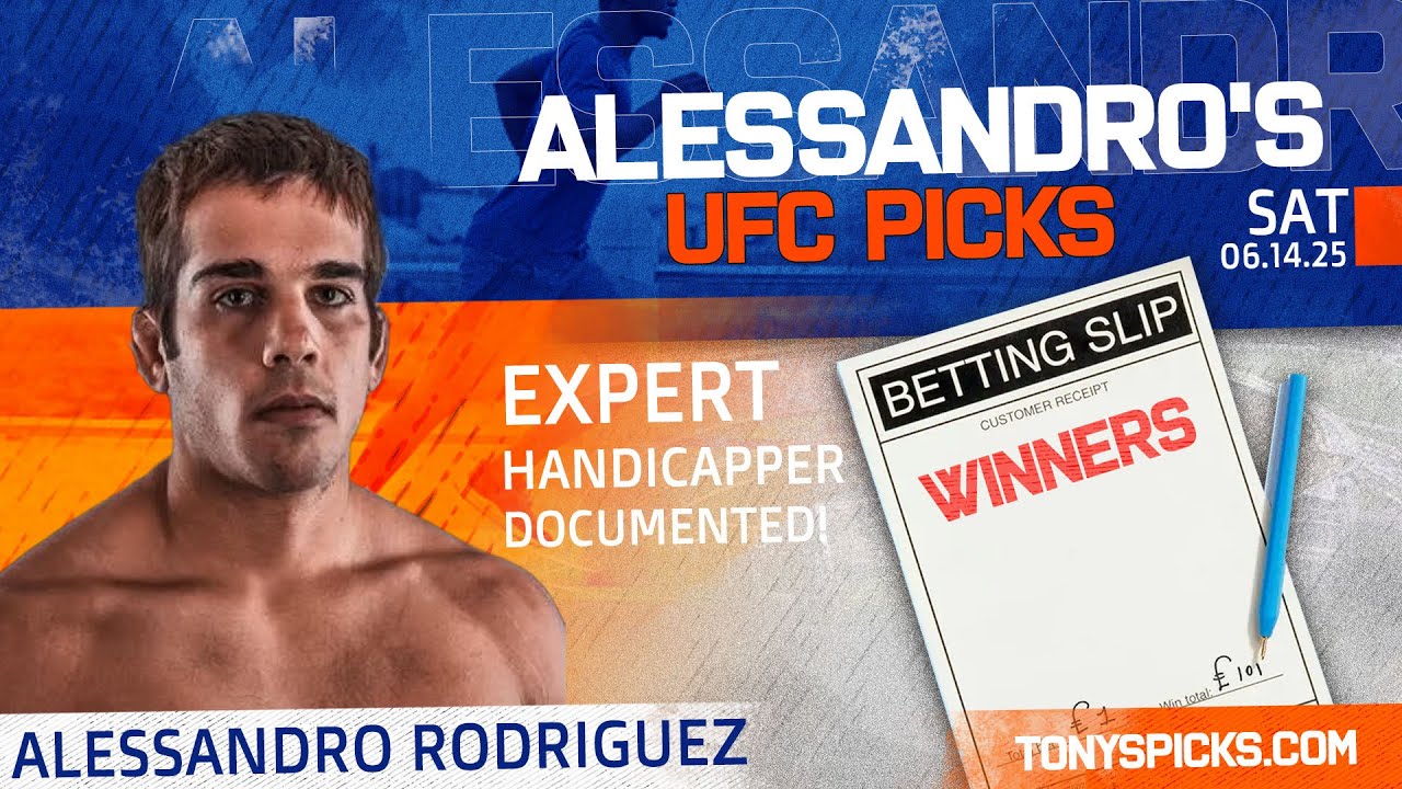 FREE UFC Fight Night Picks for Saturday, 6/14/25