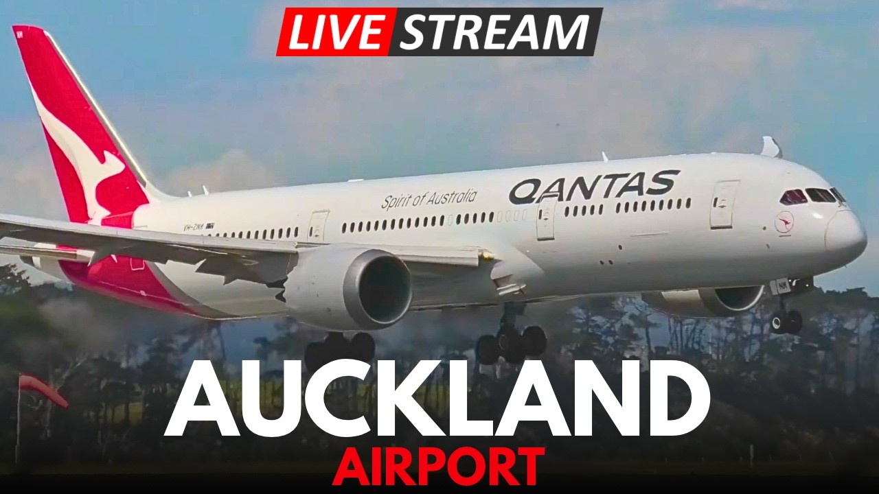 🔴 LIVE Planespotting - Auckland Airport - 21 Mar 2026 ✈️