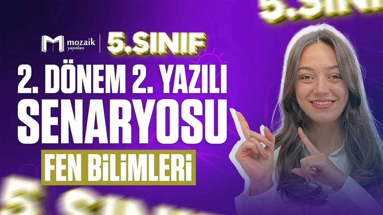 5. Sınıf Fen Bilimleri 2. Dönem 2. Yazılı Provası #2025