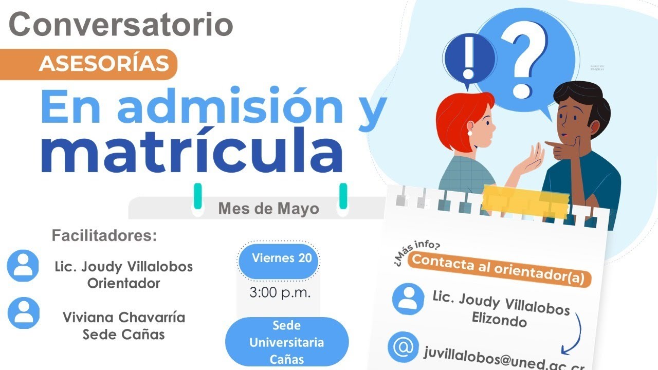 Asesorías de Admisión y Empadronamiento estudiantil