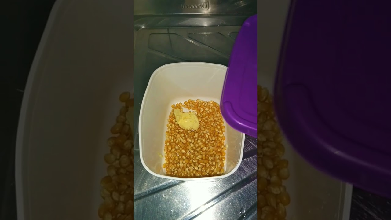 Como fazer Pipoca no microondas...com Milho comum...n&atilde;o Suje mais Panela...#pipoca #shorts