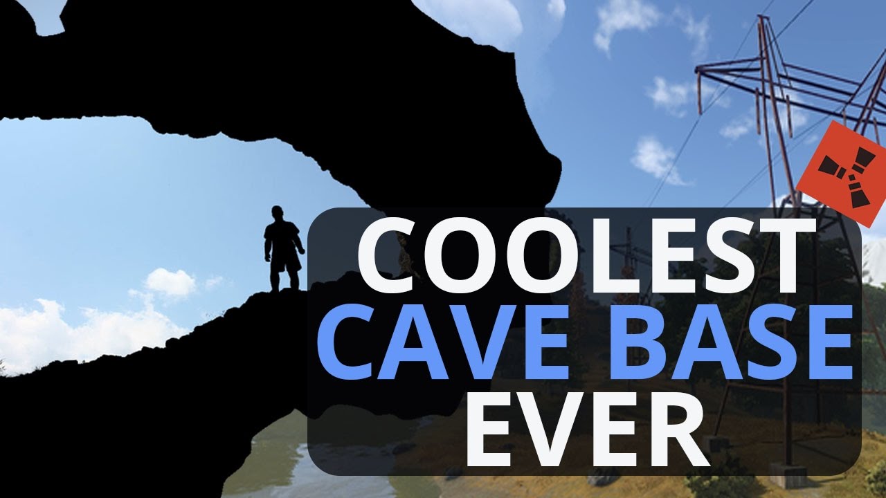 THE COOLEST 'CAVE' BASE EVER?!?! Rust SOLO Survival S9 Ep1