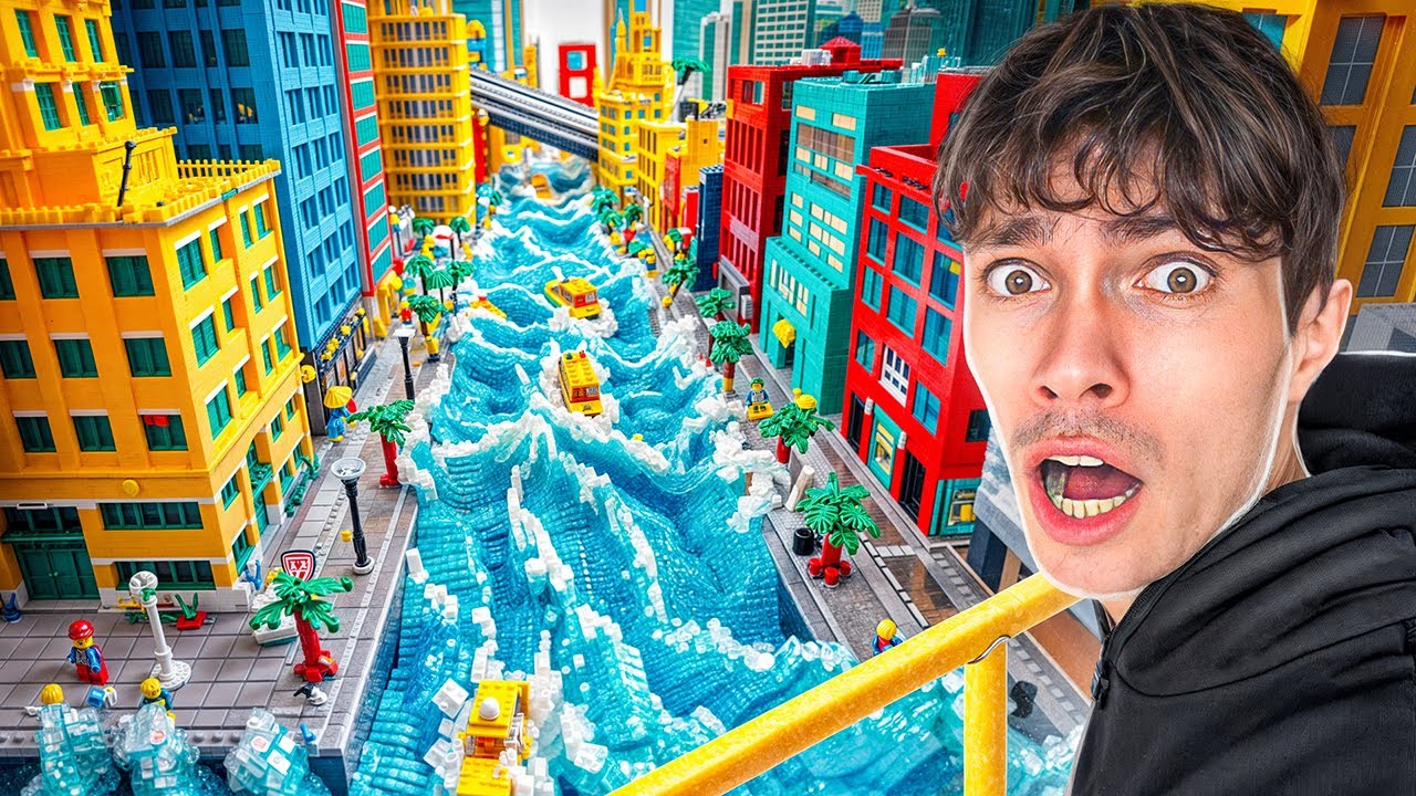 J'ai simulé des CATASTROPHES NATURELLES en LEGO !
