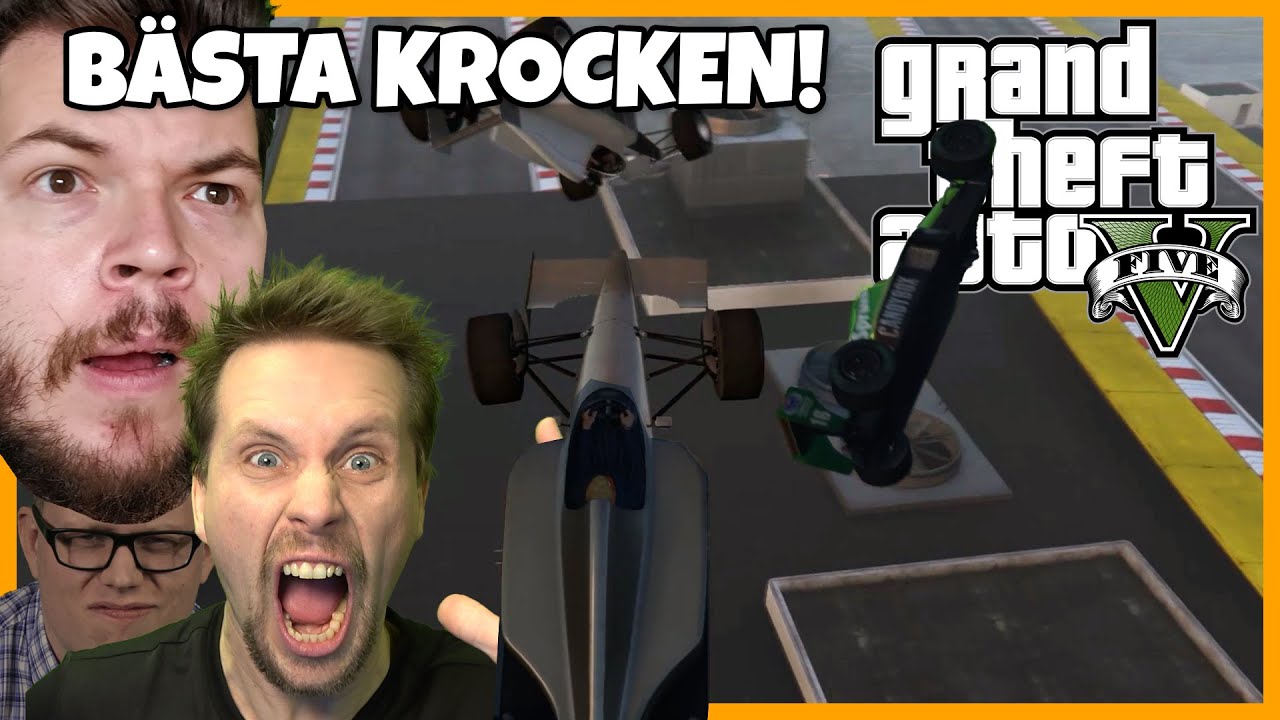 BÄSTA KROCKEN | Grand Theft Auto V Race med figgehn, Whippit och Polski