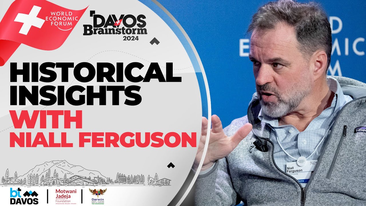 #DavosBrainstorm2024 | Exclusive: Niall Ferguson, Historian & Author