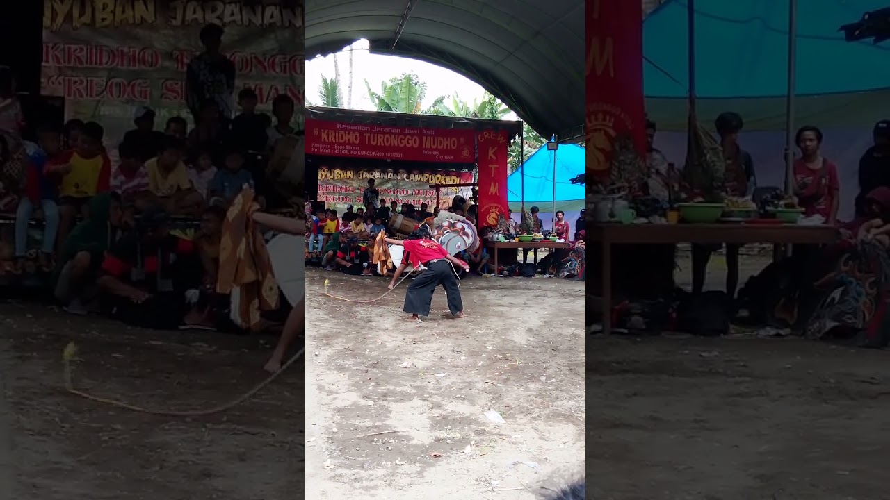 Tari jaran kepang || kridho Turonggo mudho