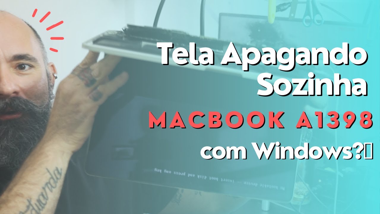 MacBook A1398 com Tela Apagando #macbook #macbookrepair #assistenciatecnica