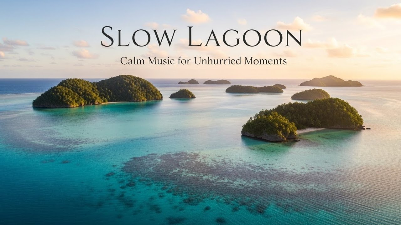 Serene Lagoon Paradise 🌊✨ - Peaceful Relaxation Music