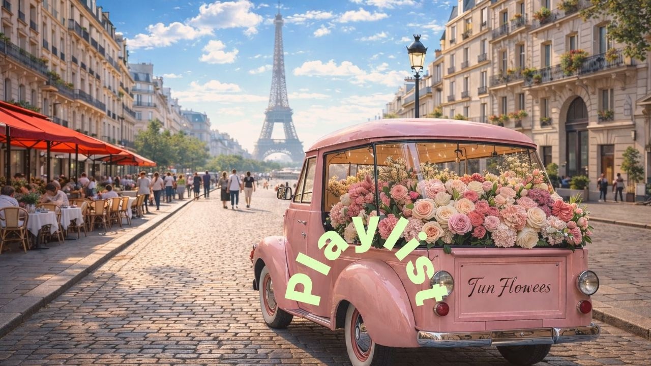 [Playlist]🌸발렌타인데이에 프렌치팝과 함께 달콤한 시간을 - Love & Pop,Valentine in Paris 🌸