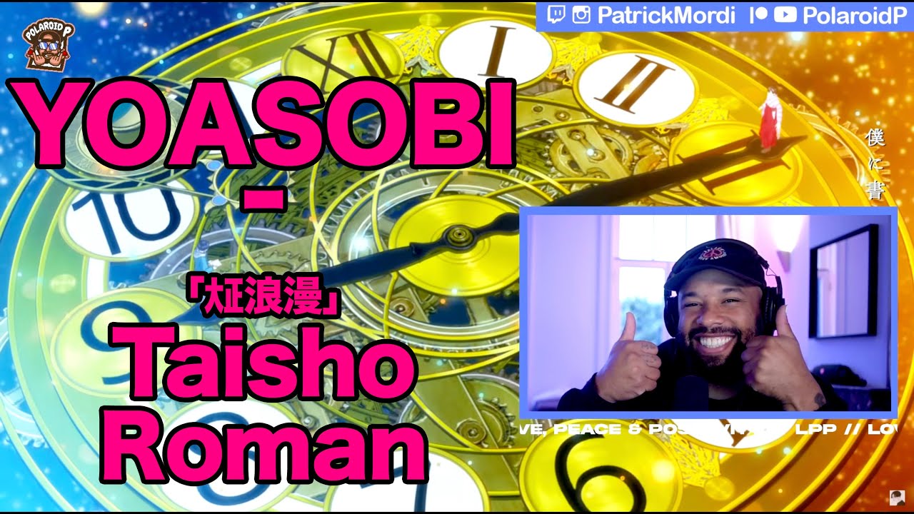 【海外の反応】YOASOBI「大正浪漫」Taisho Roman // 日本語字幕に対す // る外国人の反応 // LovePeacePositivity