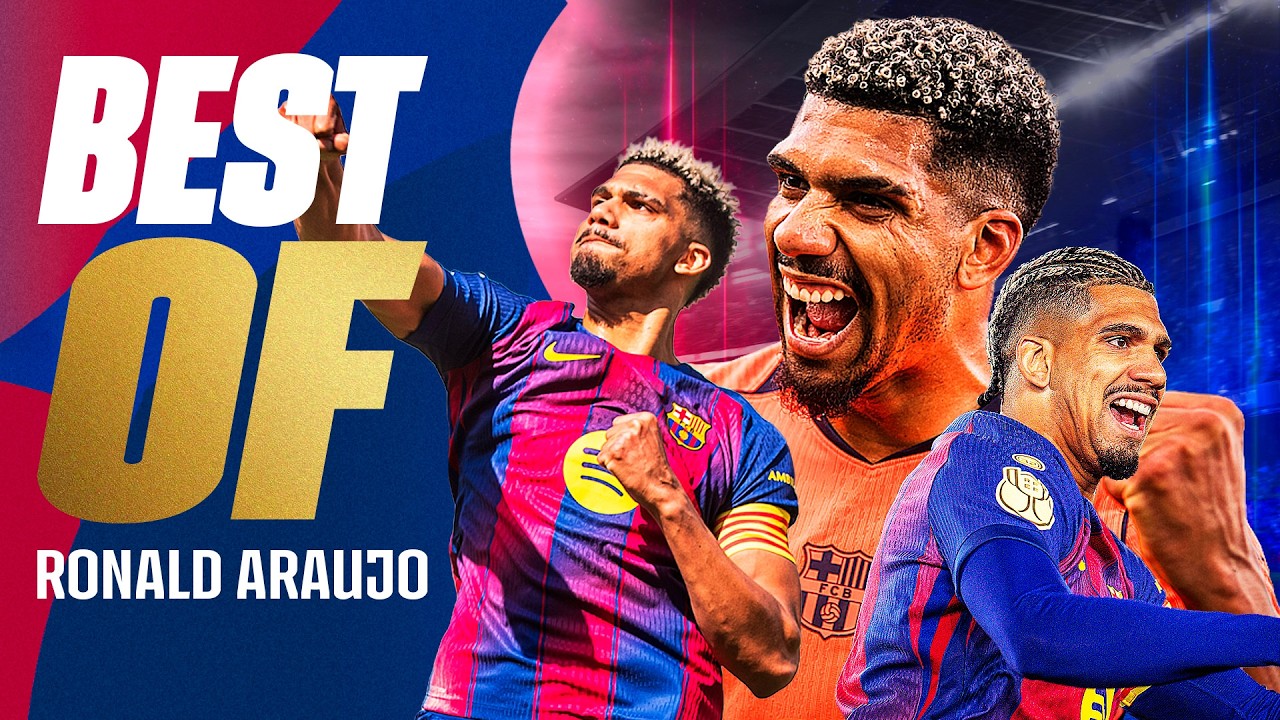 🔥BEST OF RONALD ARAUJO in the 2025/26 season | FC BARCELONA🔵🔴