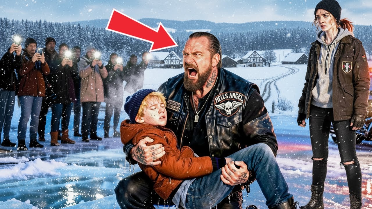 Junge Frau fleht Biker an: „Helft mir!